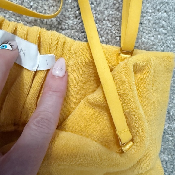 Zimmermann - Jeannie Midi Cotton Terry Shift Sun Dress - US 6 (Zimmermann 1) - Picture 6 of 16